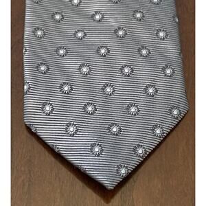 Stvdio Jeff Banks Gray 100% Polyester Men’s Neck Tie Made In China